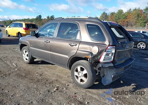 2007 Kia Sportage Lx из США, поврежденный, VIN KNDJF724677323076
